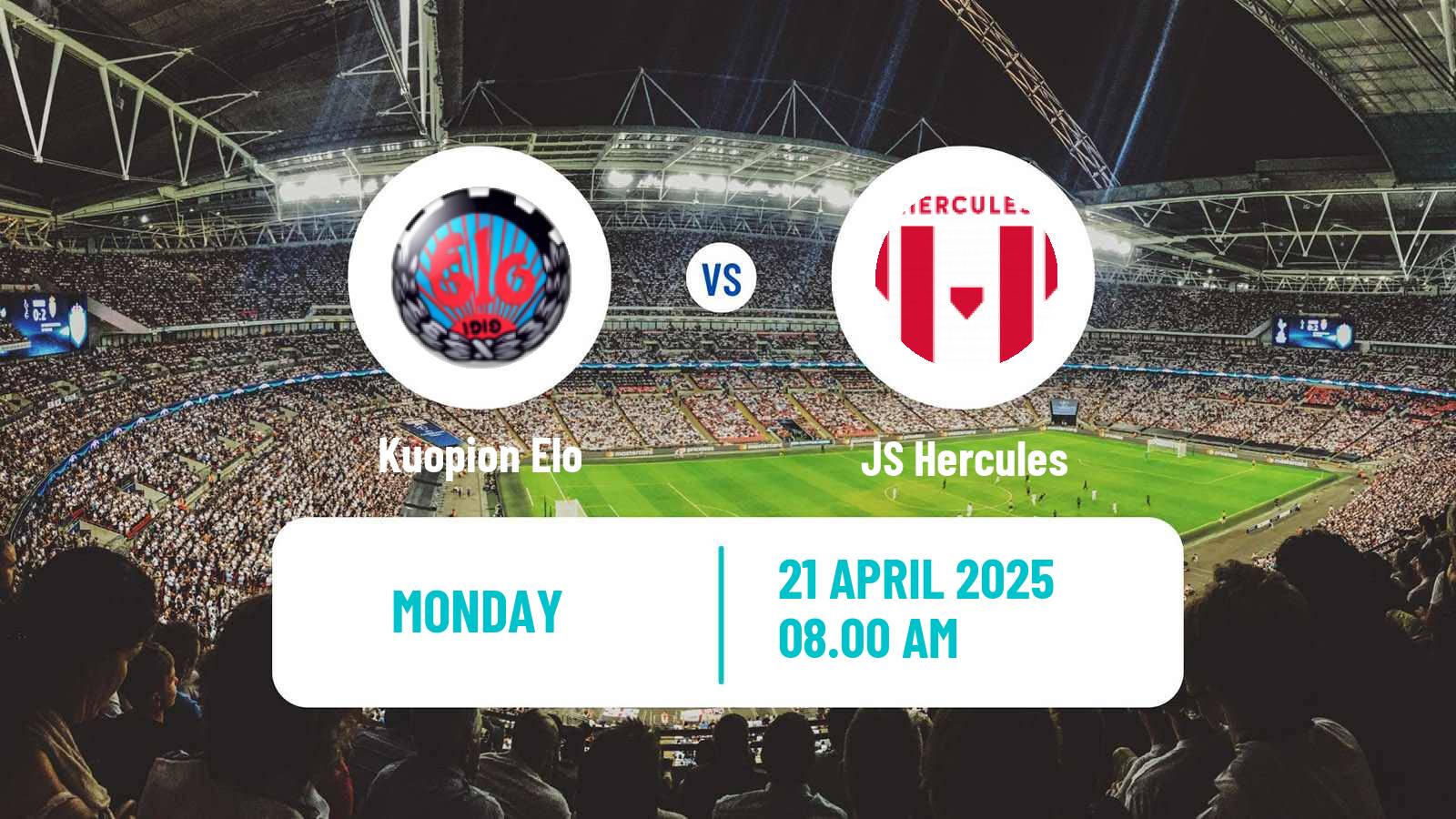 Soccer Finnish Kakkonen Group C Kuopion Elo - JS Hercules