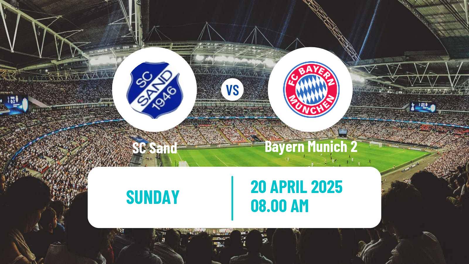 Soccer German 2 Bundesliga Women Sand - Bayern Munich 2