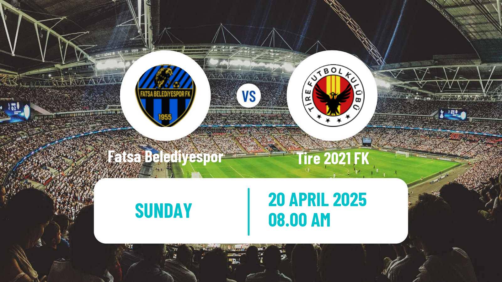 Soccer Turkish 3 Lig Group 2 Fatsa Belediyespor - Tire 2021