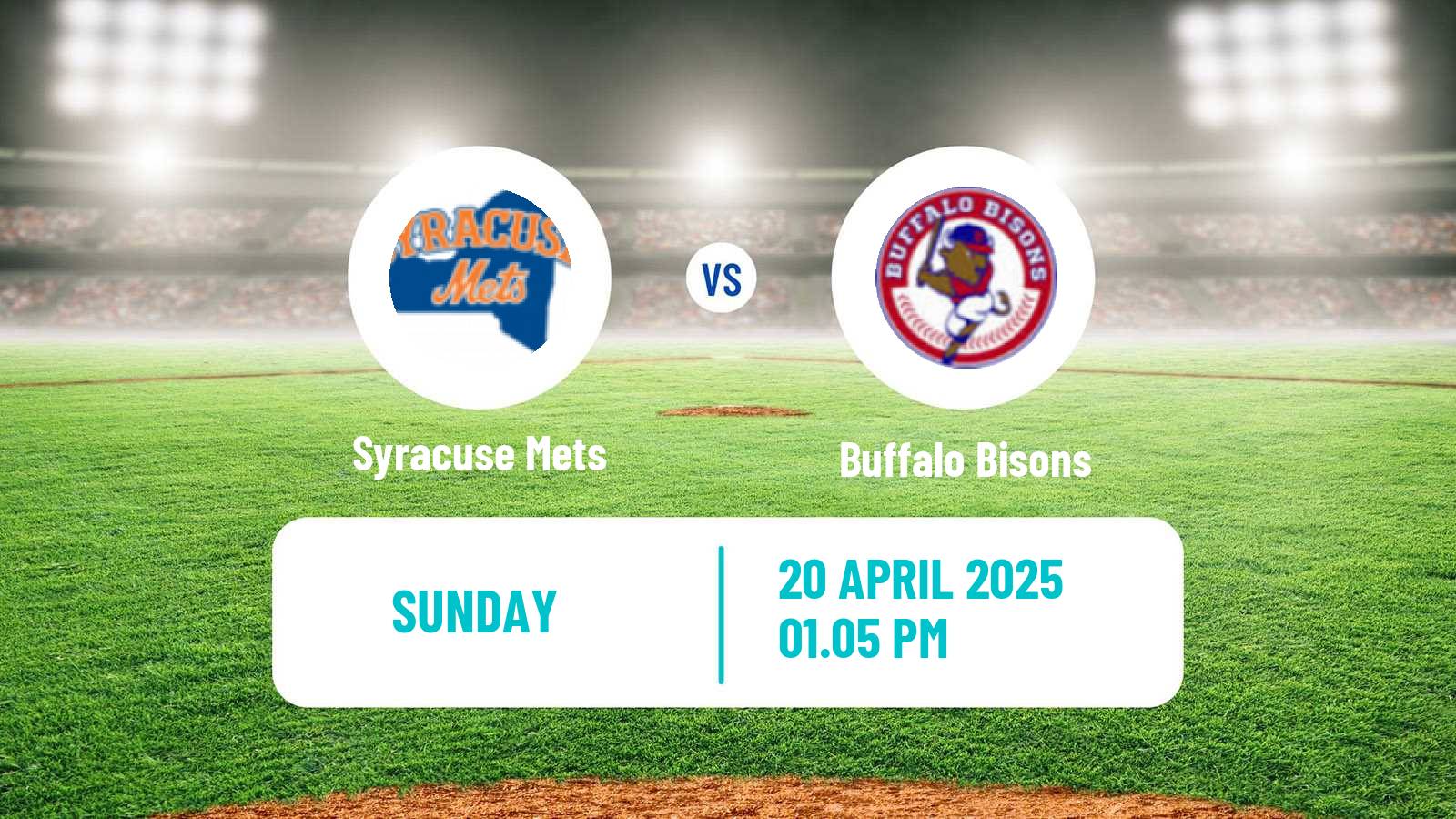 Baseball IL Syracuse Mets - Buffalo Bisons
