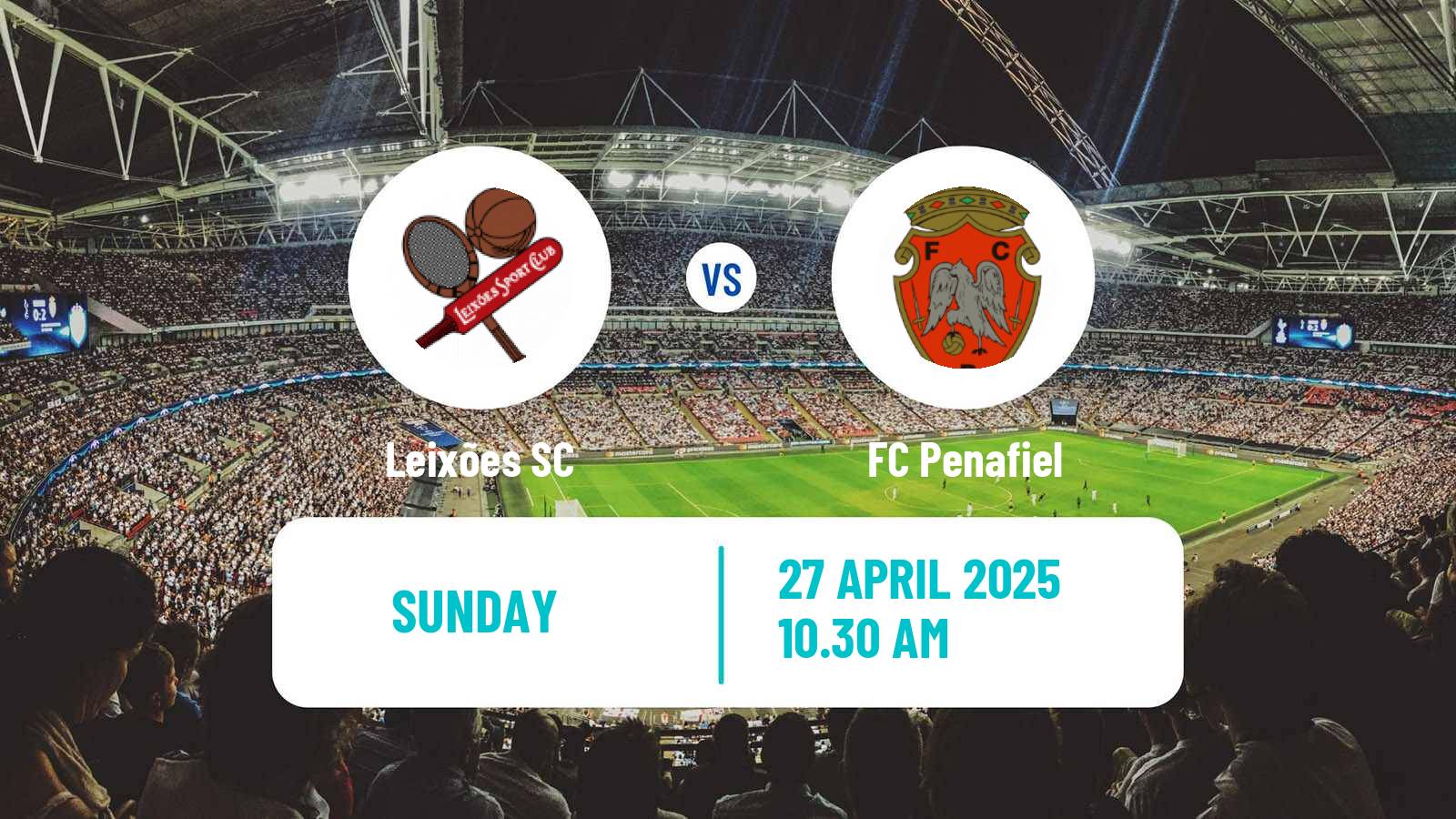 Soccer Portuguese Liga 2 Leixões - Penafiel