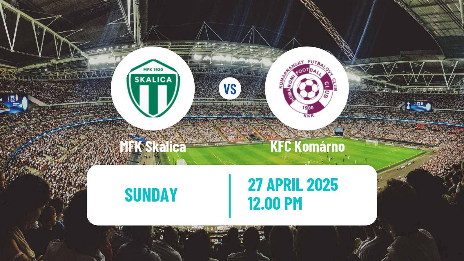 Soccer Slovak Superliga Skalica - Komárno