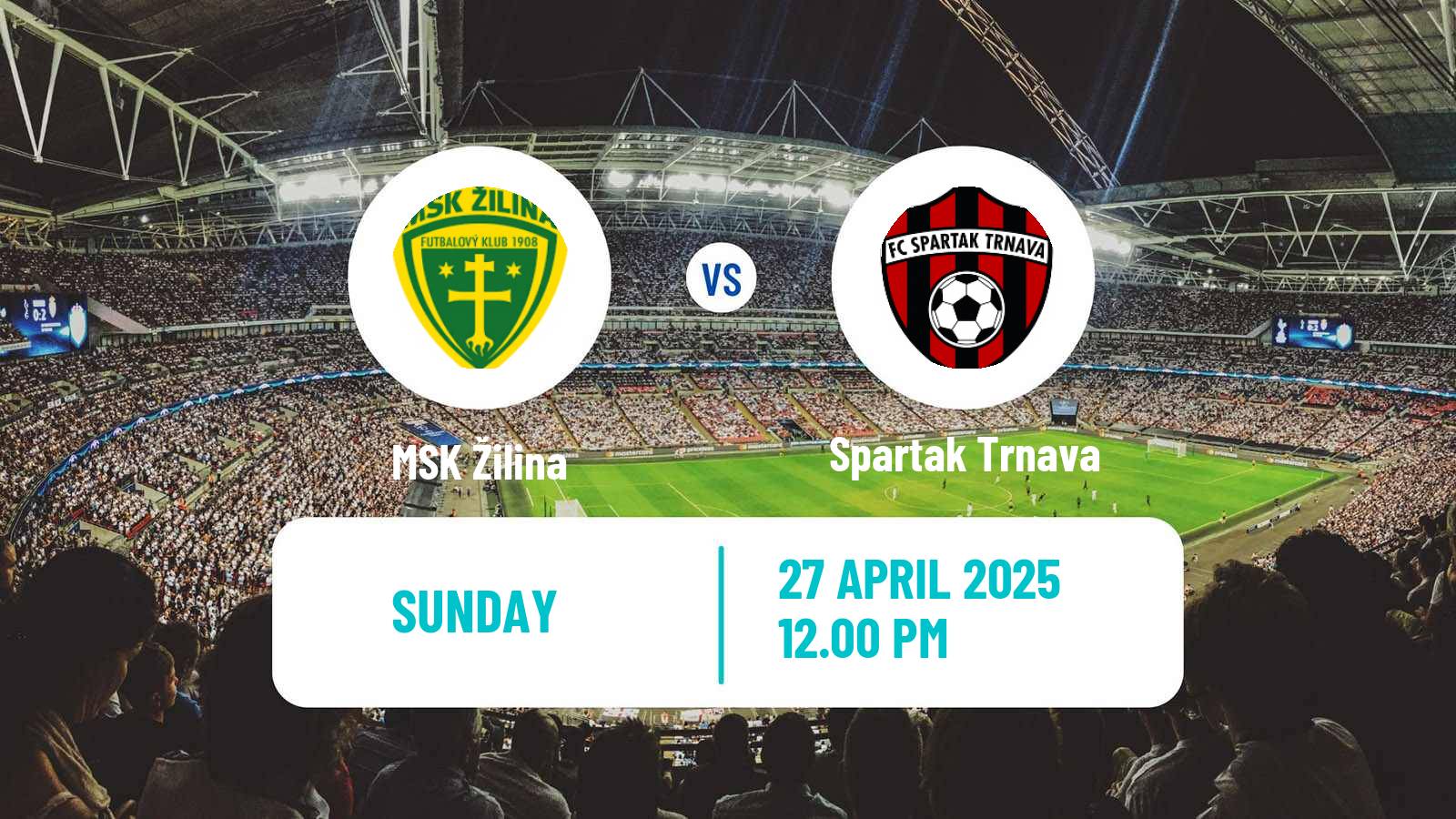 Soccer Slovak Superliga Žilina - Spartak Trnava