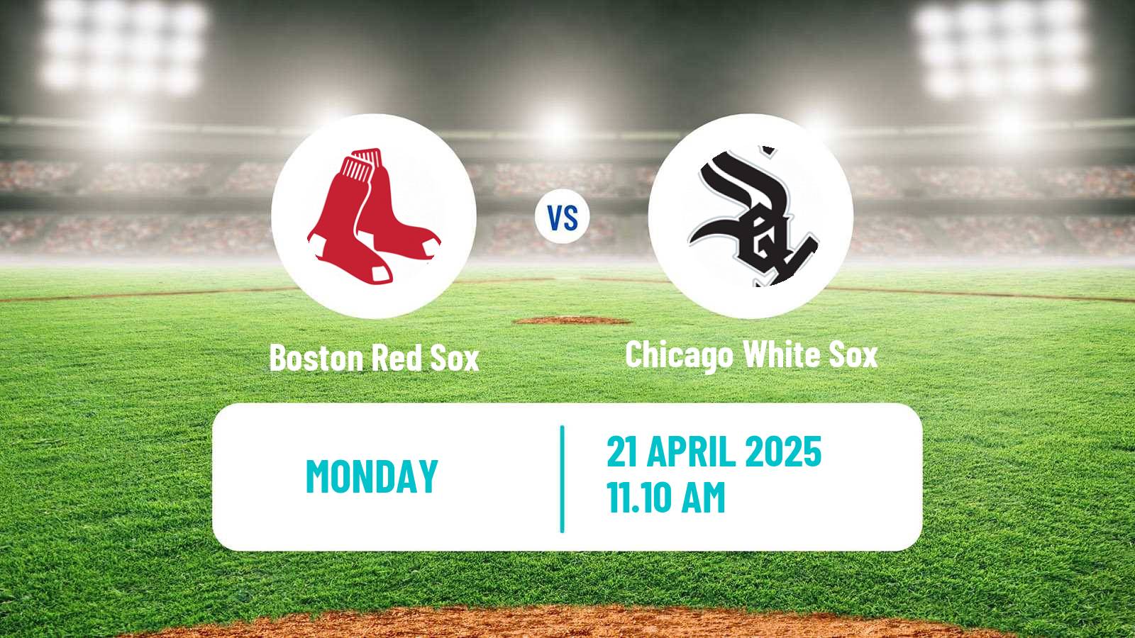 Baseball MLB Boston Red Sox - Chicago White Sox