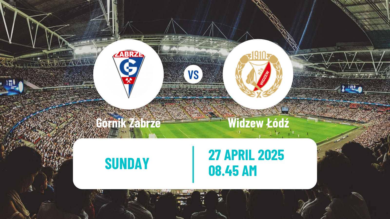 Soccer Polish Ekstraklasa Górnik Zabrze - Widzew Łódź