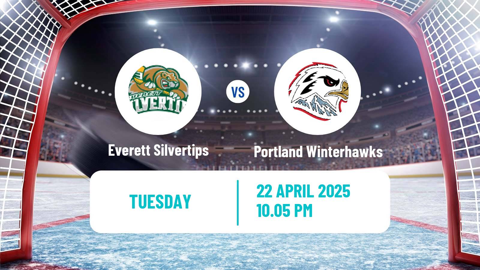 Hockey WHL Everett Silvertips - Portland Winterhawks