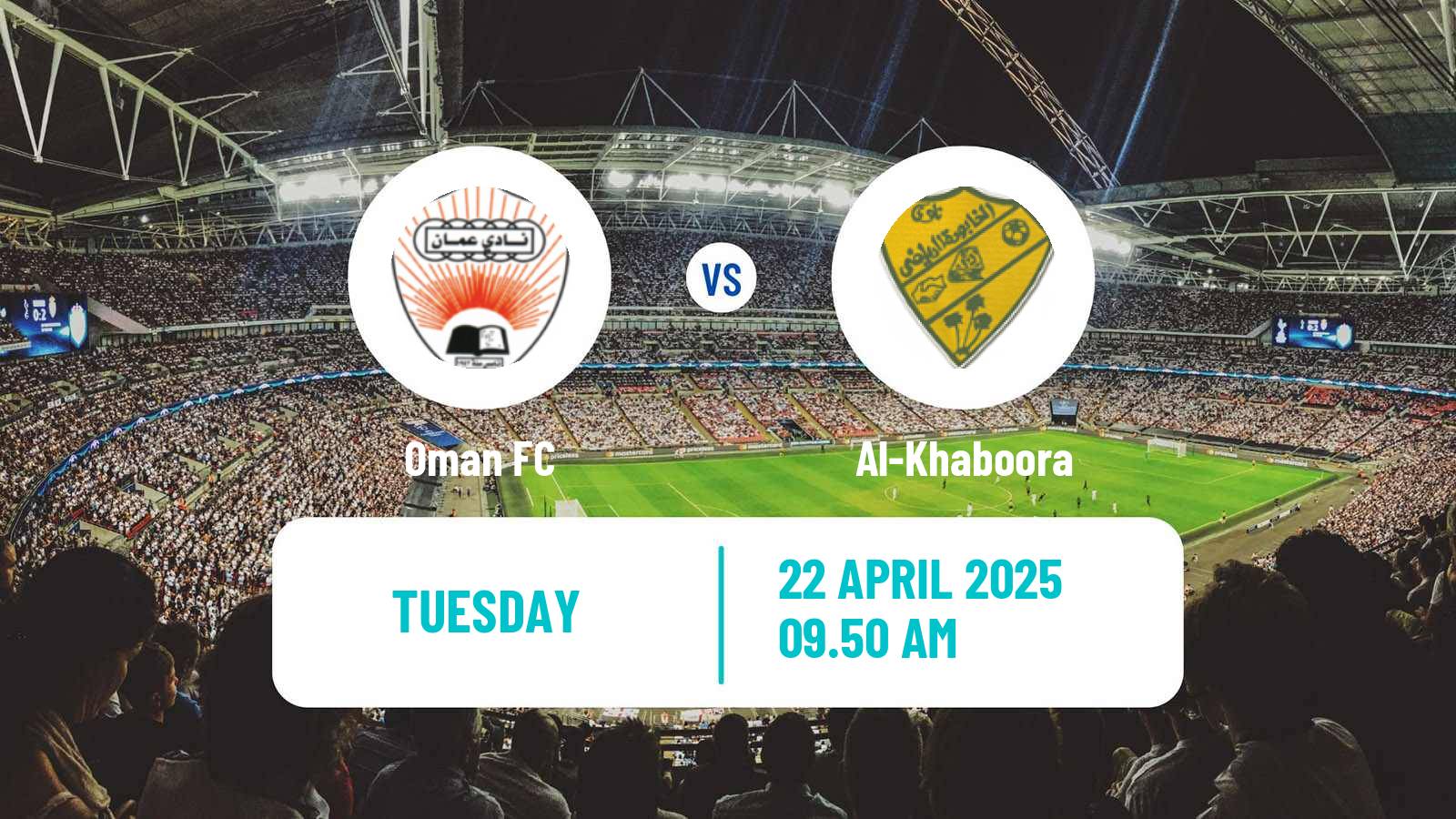 Soccer Omani League Oman FC - Al-Khaboora