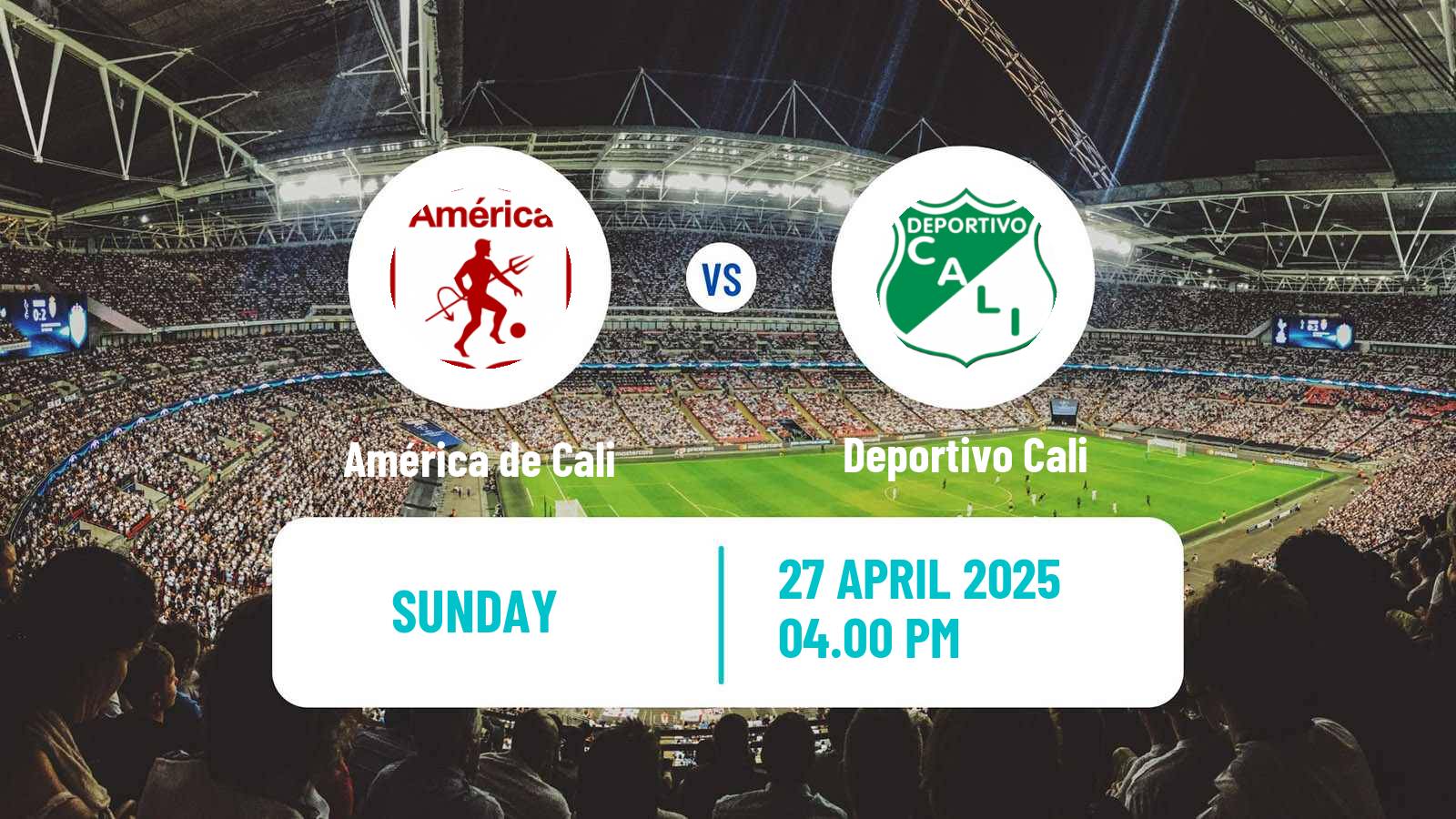 Soccer Colombian Liga Women América de Cali - Deportivo Cali