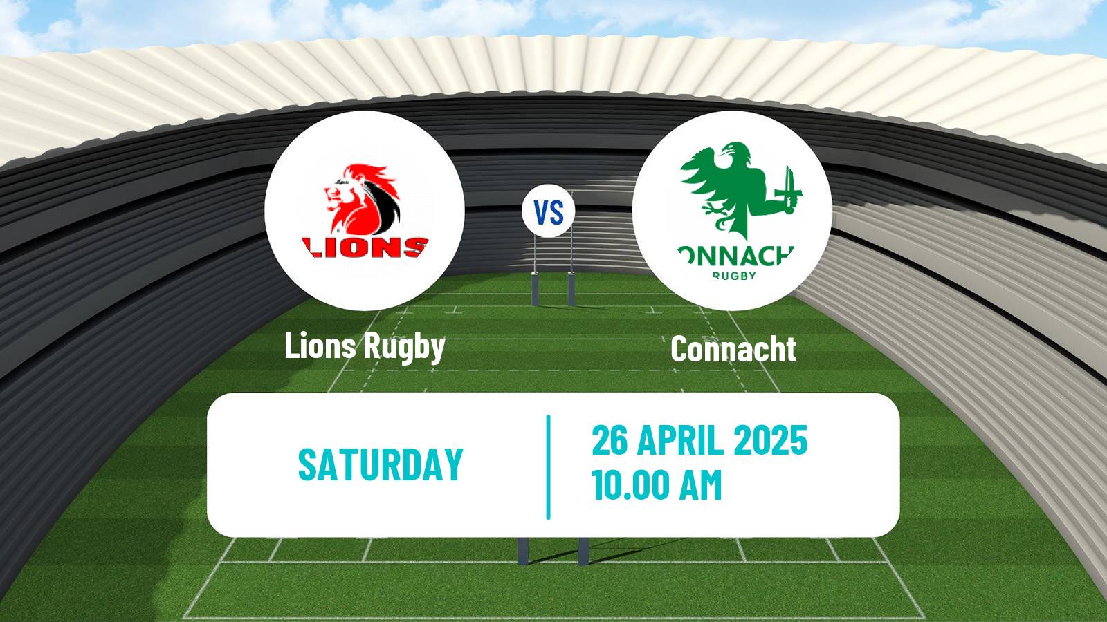 Rugby union United Rugby Championship Lions - Connacht