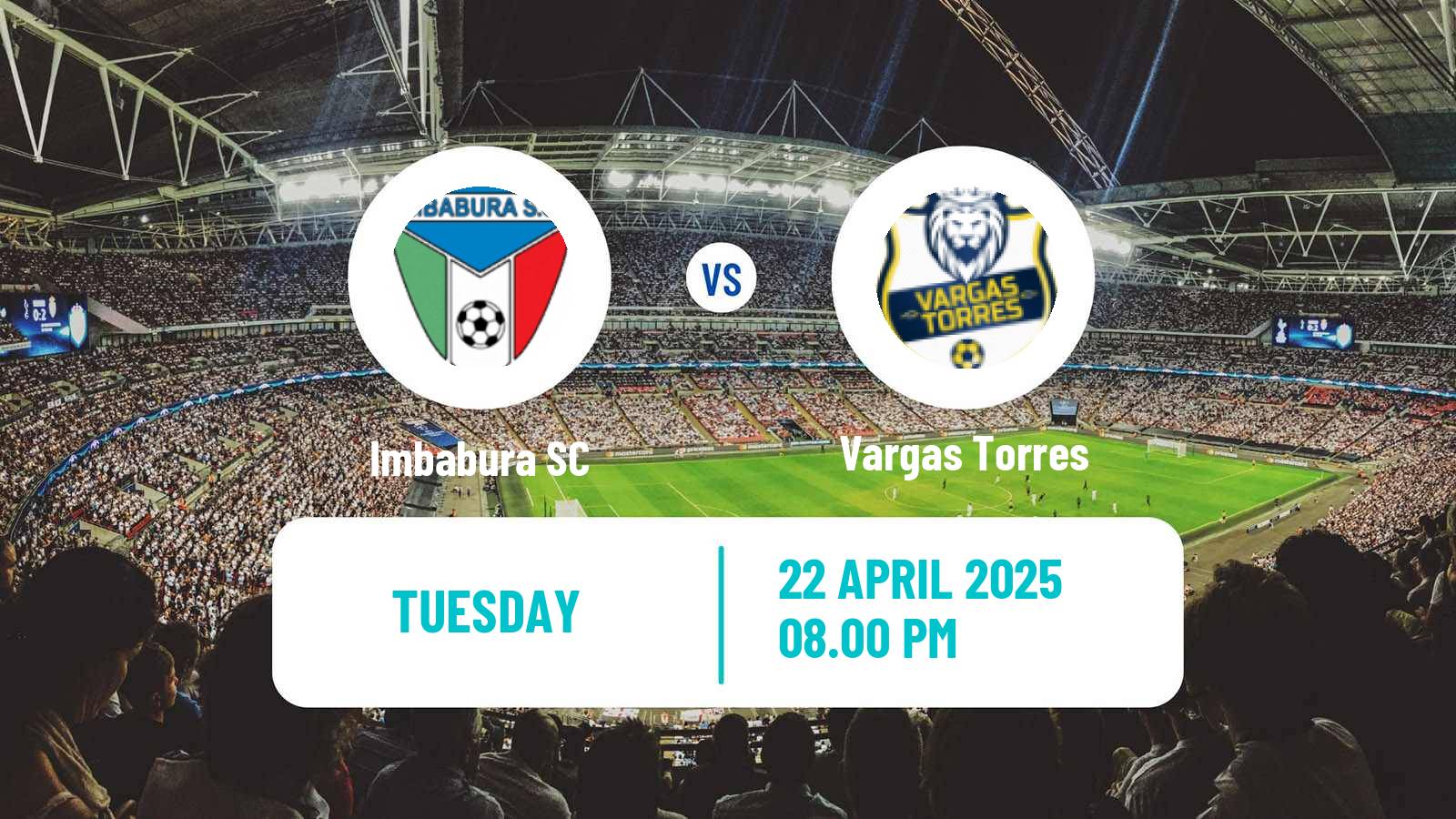Soccer Ecuadorian Serie B Imbabura - Vargas Torres