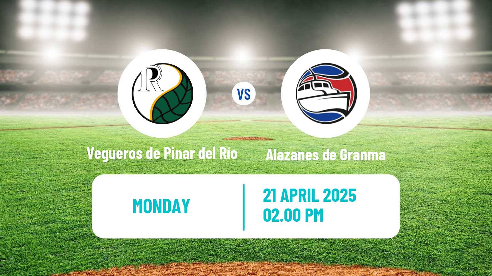 Baseball Cuba Liga Elite Baseball Vegueros de Pinar del Río - Alazanes de Granma