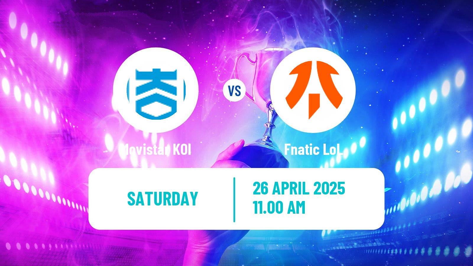 Esports League Of Legends Lec Movistar KOI - Fnatic
