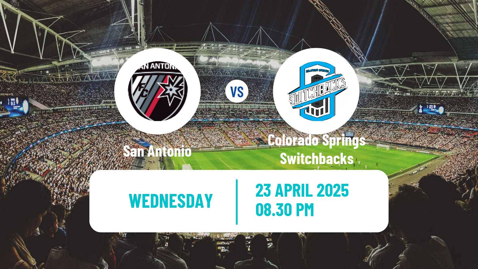 Soccer USL Championship San Antonio - Colorado Springs Switchbacks