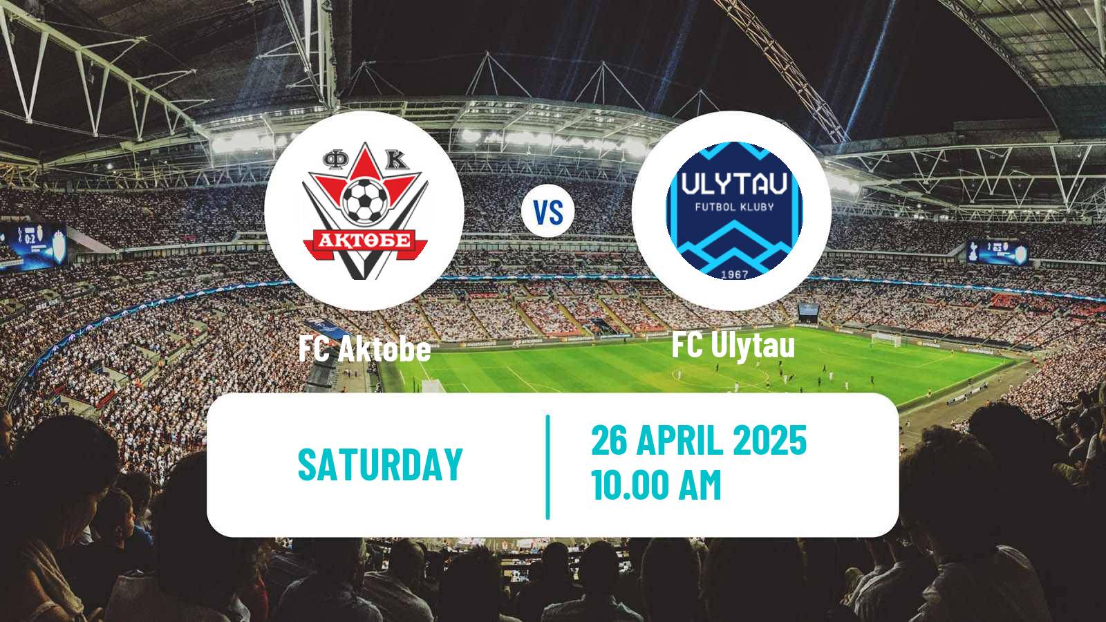 Soccer Kazakh Premier League Aktobe - Ulytau
