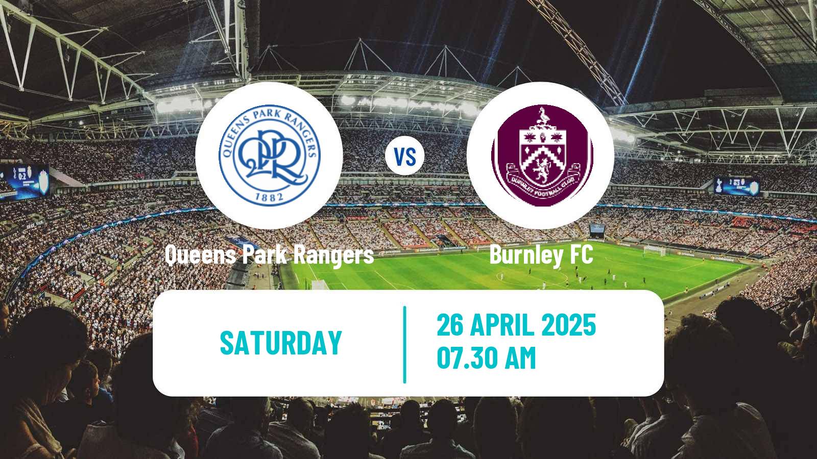 Soccer English League Championship Queens Park Rangers - Burnley