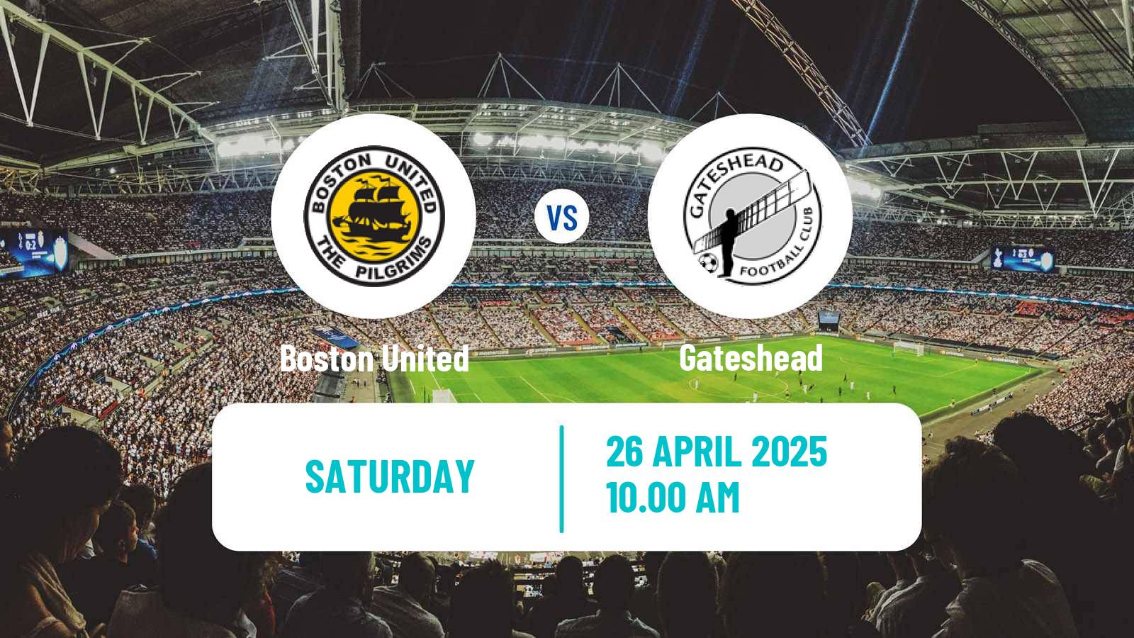 Soccer English National League Boston United - Gateshead