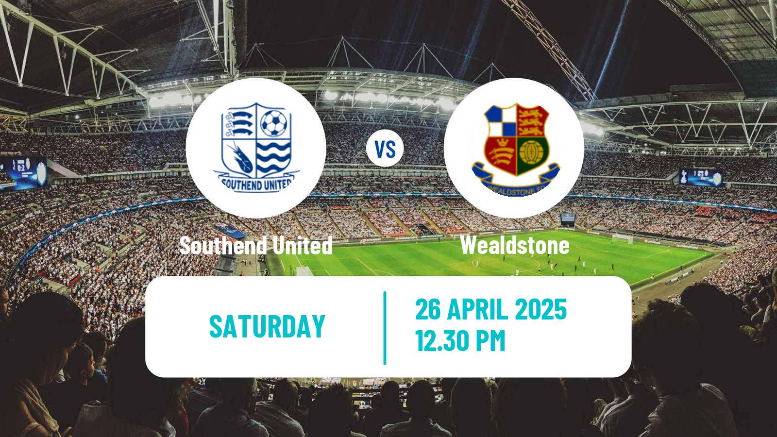 Soccer English National League Southend United - Wealdstone