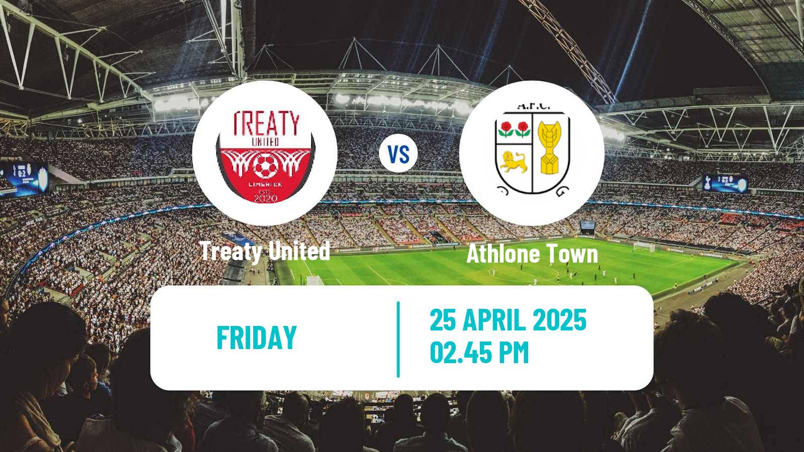 Soccer Irish Division 1 Treaty United - Athlone Town