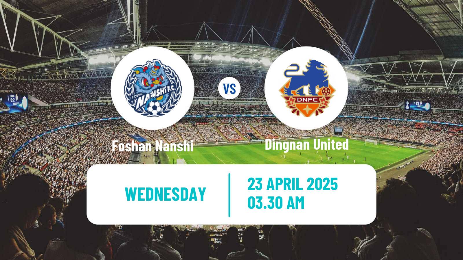 Soccer Chinese Jia League Foshan Nanshi - Dingnan United