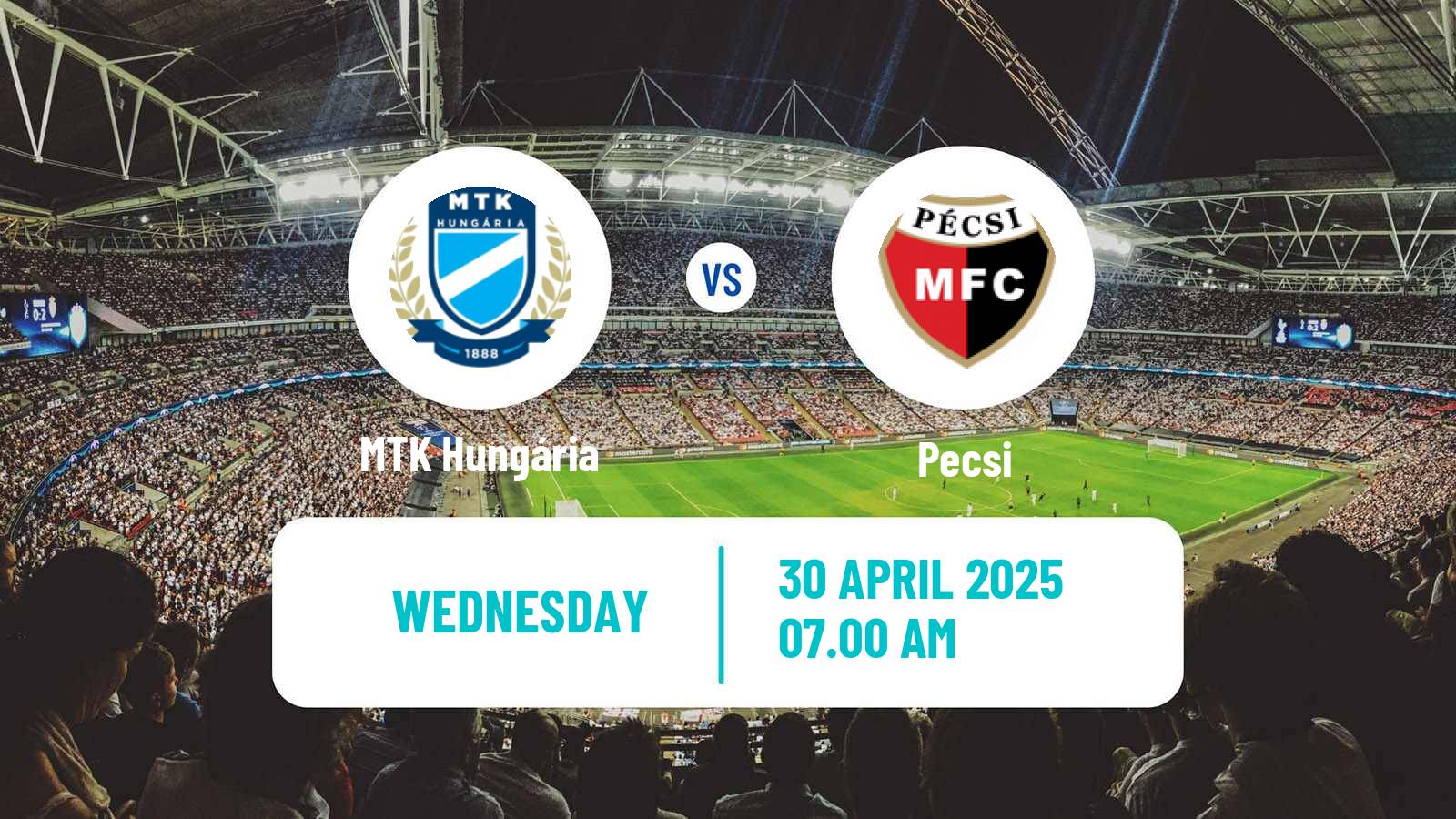 Soccer Hungarian NB I Women MTK Hungária - Pecsi