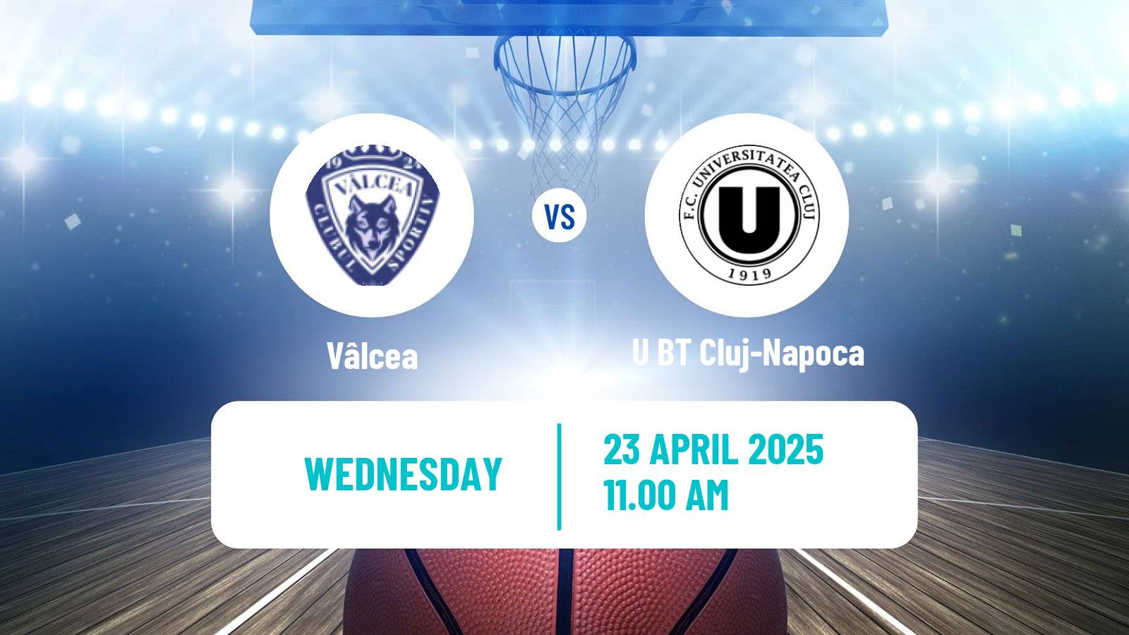 Basketball Romanian Divizia A Basketball Vâlcea - U BT Cluj-Napoca