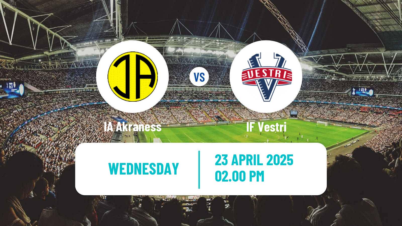 Soccer Icelandic Besta-deild karla Akraness - Vestri