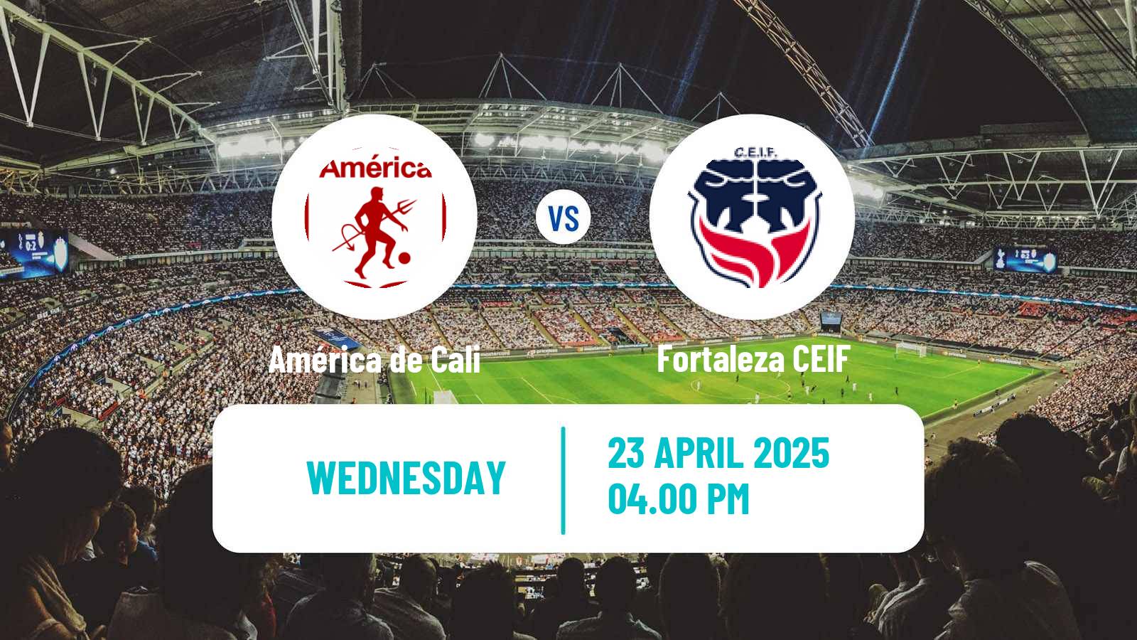 Soccer Colombian Liga Women América de Cali - Fortaleza CEIF