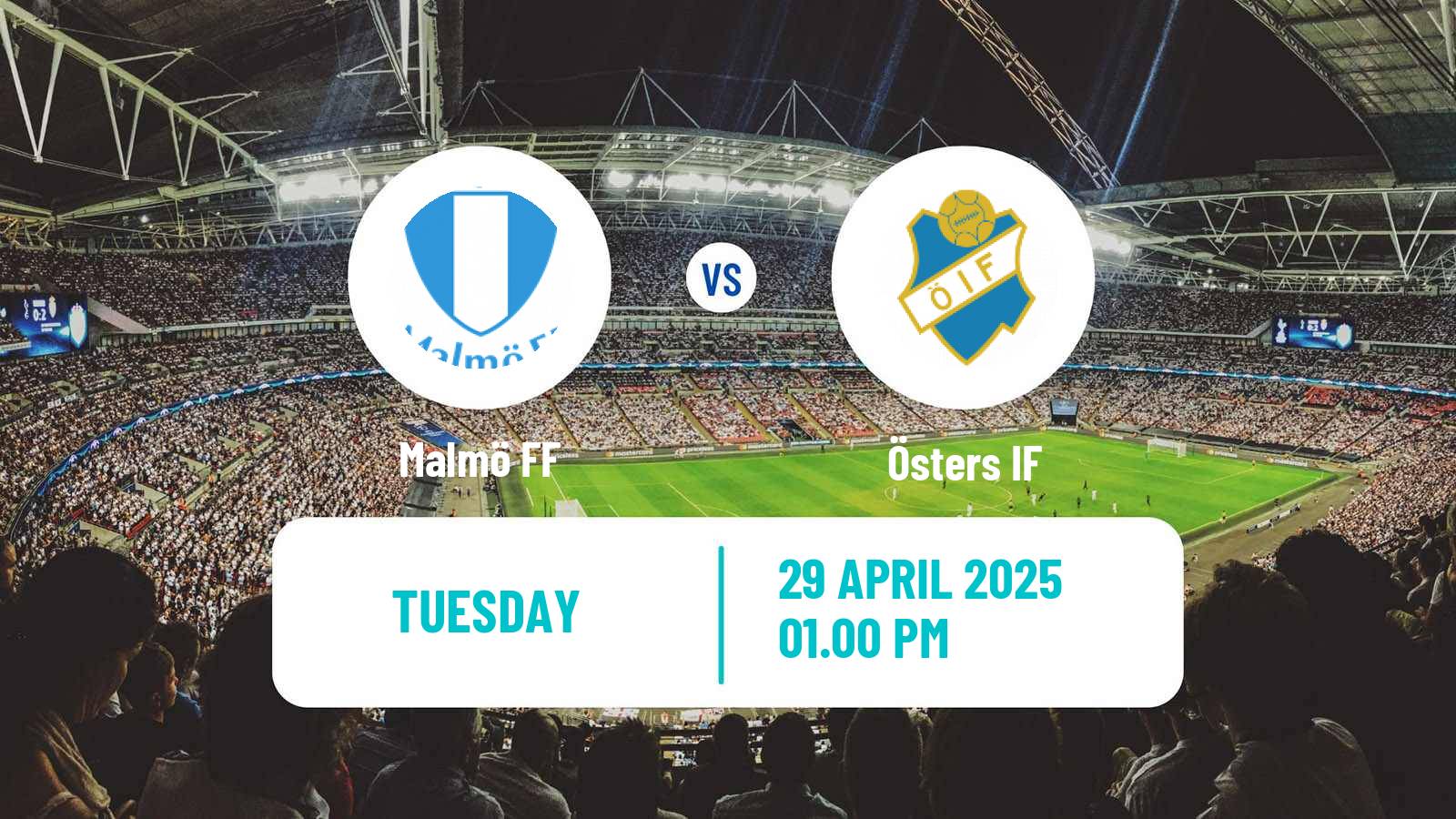 Soccer Swedish Allsvenskan Malmö - Öster
