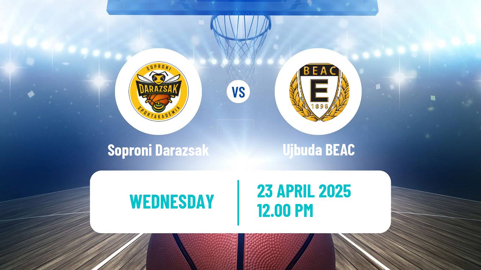 Basketball Hungarian NB I Basketball Women Soproni Darazsak - Ujbuda BEAC
