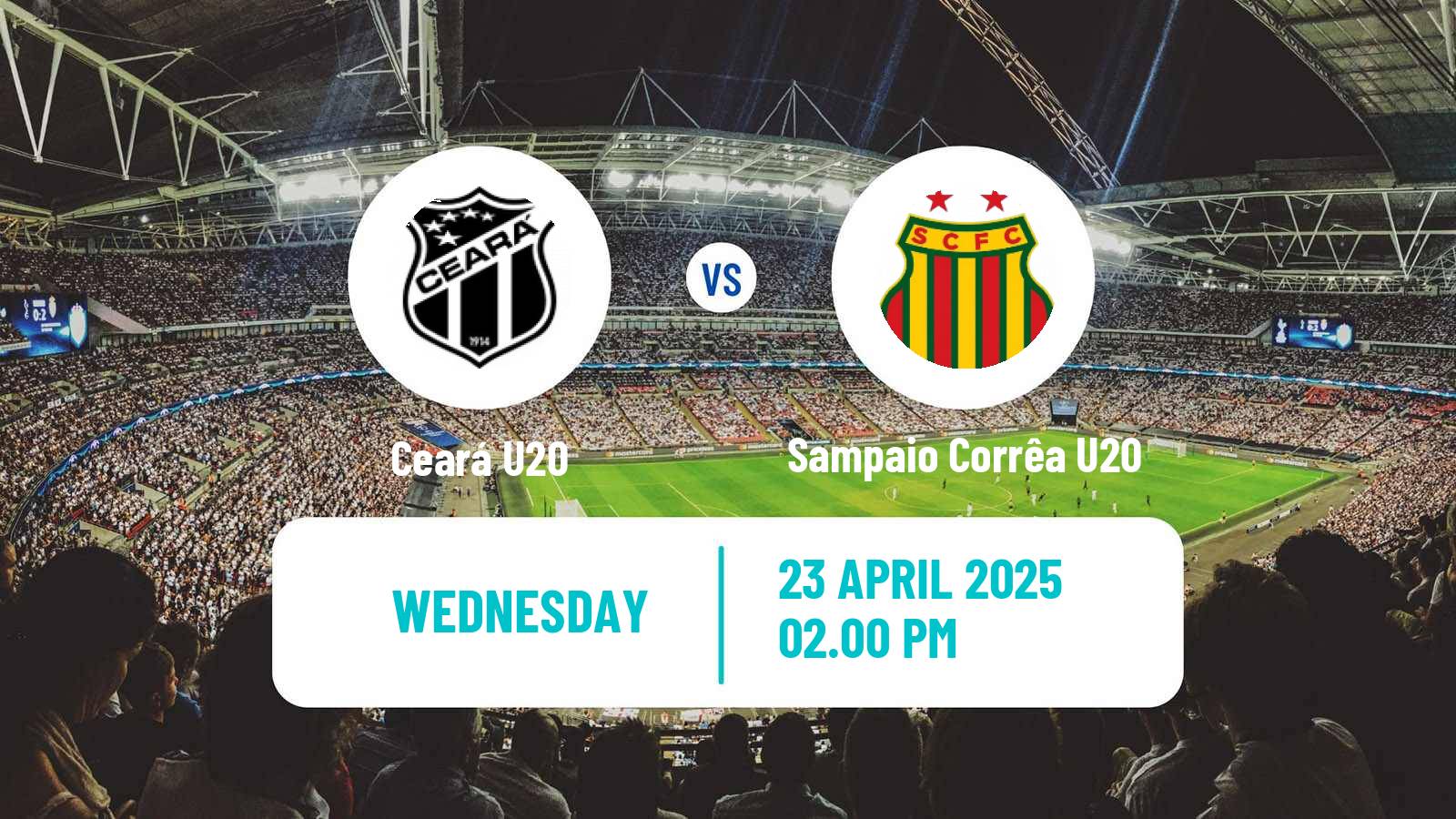 Soccer Brasileiro U20 B Ceará U20 - Sampaio Corrêa U20