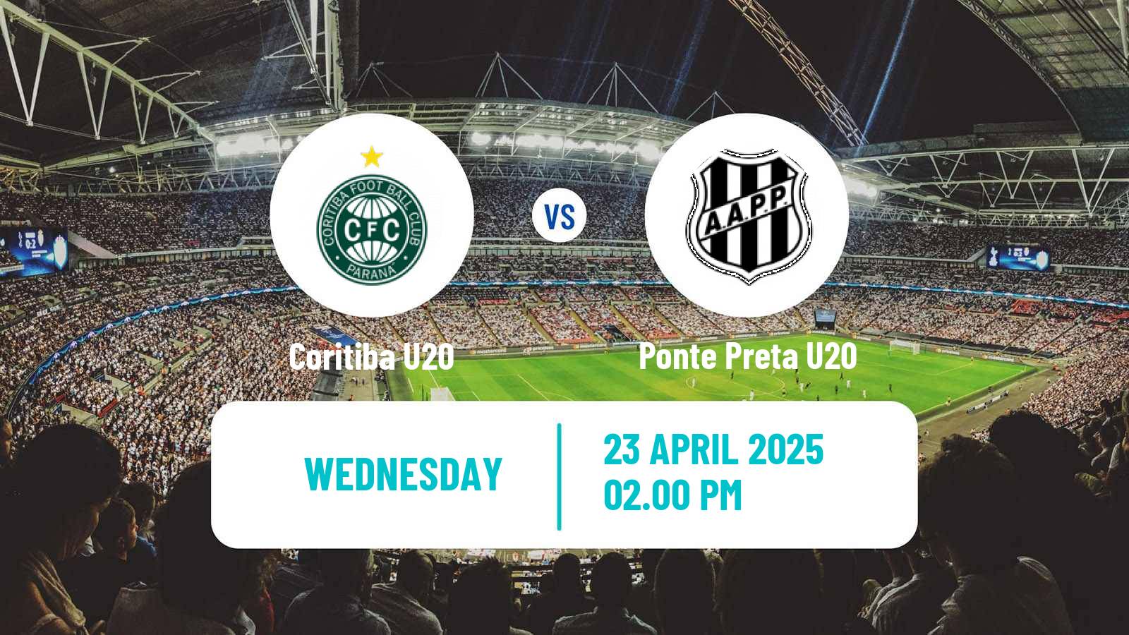 Soccer Brasileiro U20 B Coritiba U20 - Ponte Preta U20