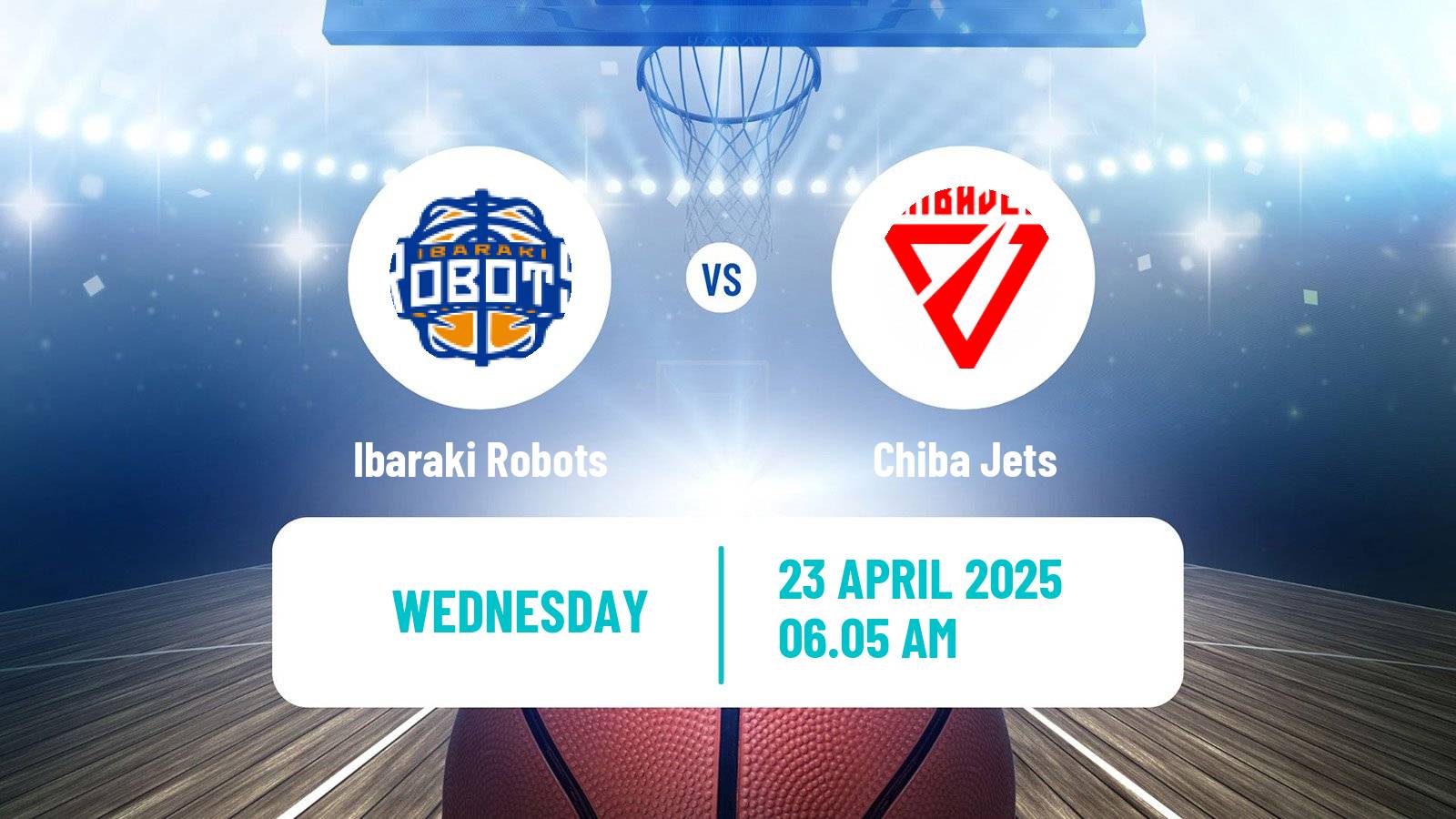 Basketball BJ League Ibaraki Robots - Chiba Jets