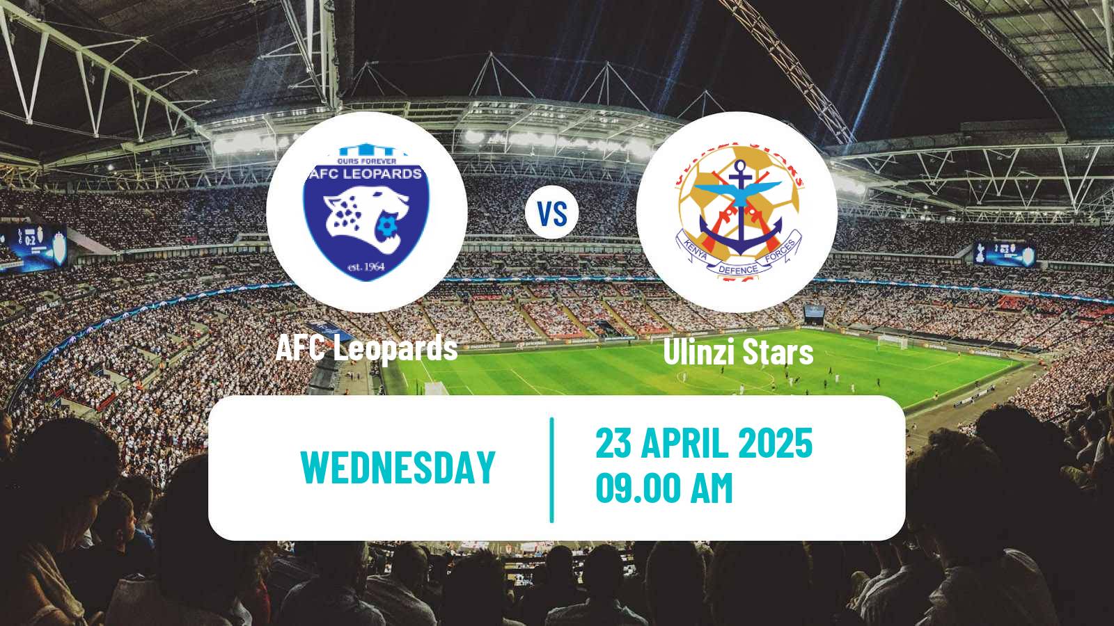 Soccer Kenyan Premier League AFC Leopards - Ulinzi Stars
