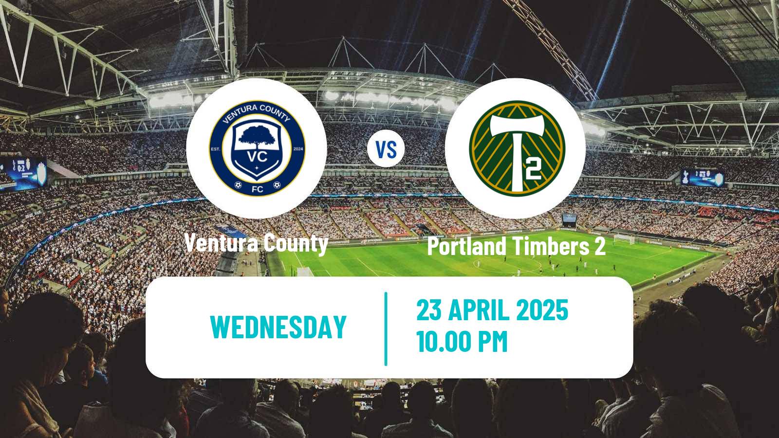 Soccer MLS Next Pro Ventura County - Portland Timbers 2