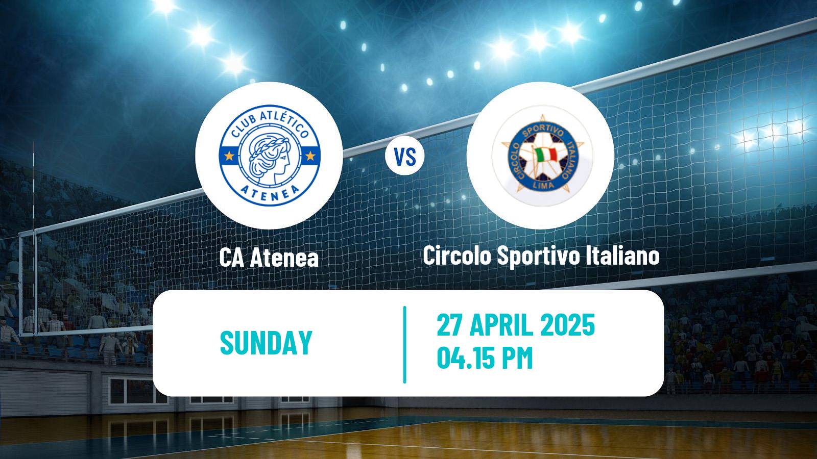 Volleyball Peruvian LNSV Women Atenea - Circolo Sportivo Italiano