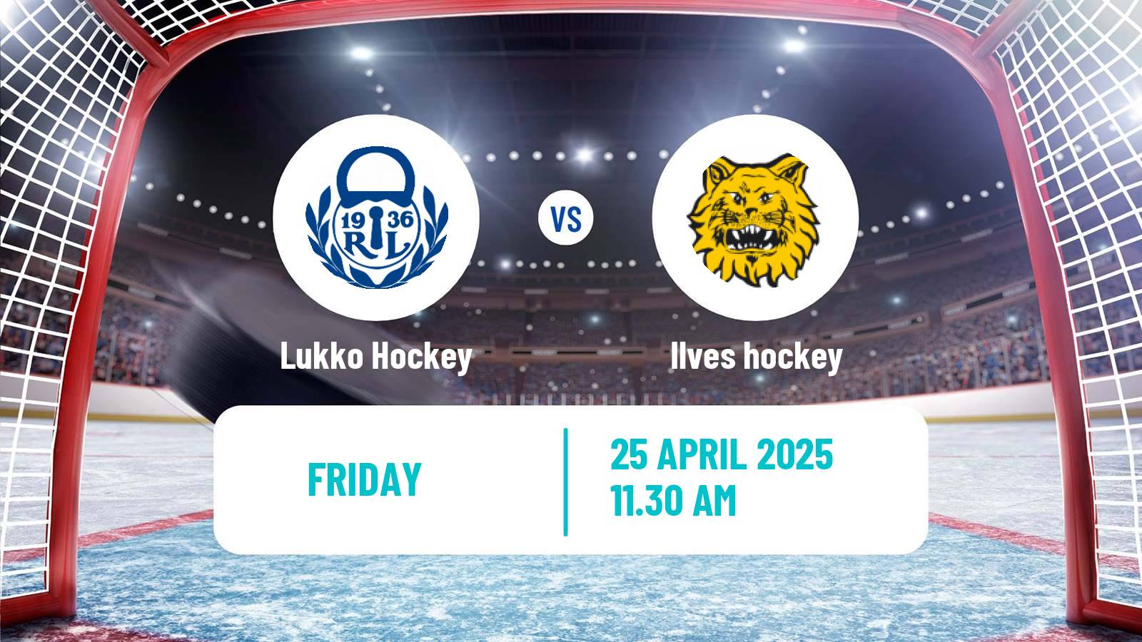 Hockey Finnish SM-liiga Lukko - Ilves