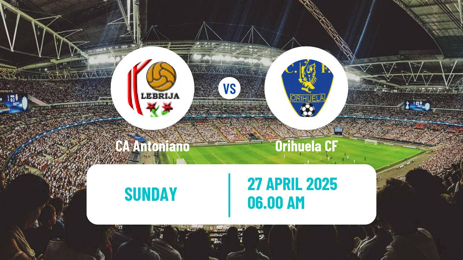 Soccer Spanish Segunda RFEF - Group 4 Antoniano - Orihuela