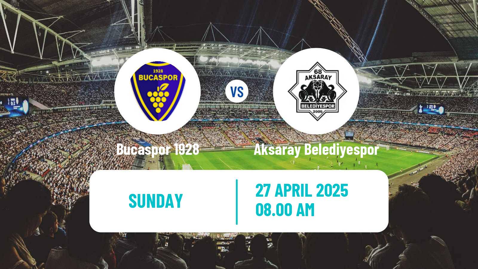 Soccer Turkish Second League Red Group Bucaspor 1928 - Aksaray Belediyespor