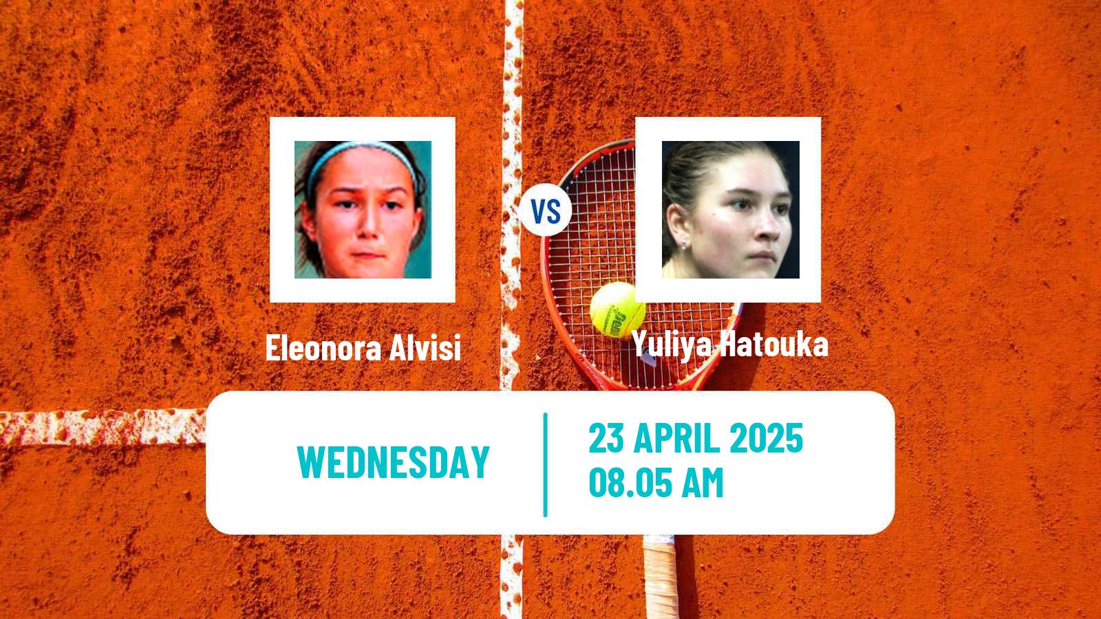 Tennis ITF W35 Santa Margherita Di Pula 4 Women 2025 Eleonora Alvisi - Yuliya Hatouka