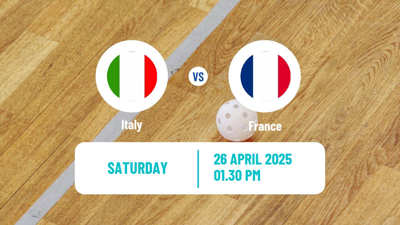 Floorball Friendly International Floorball Italy - France