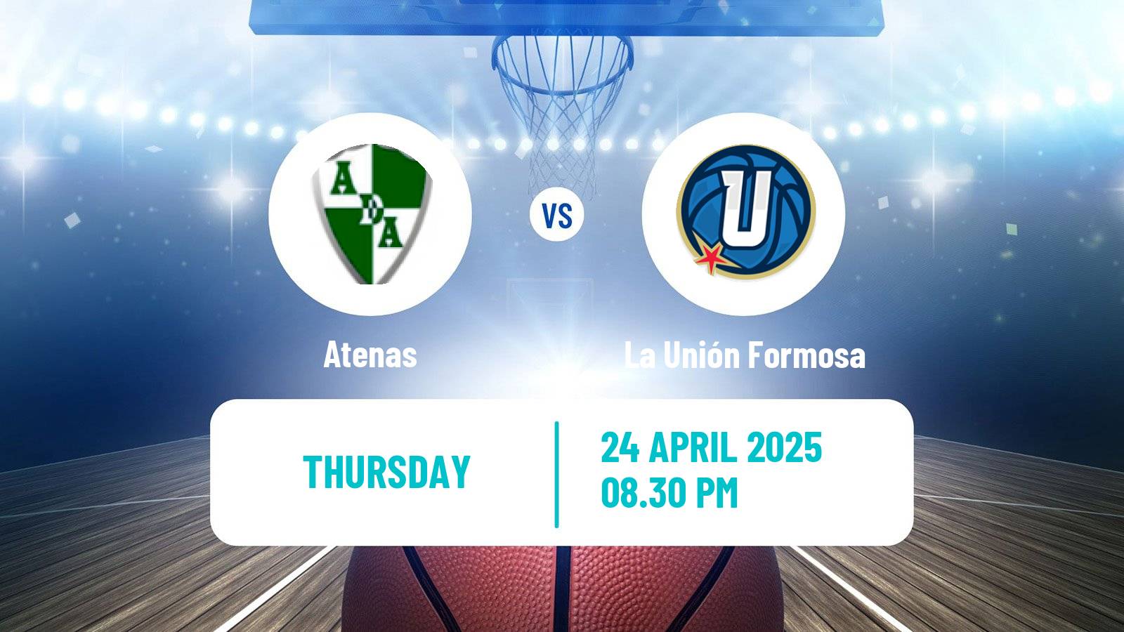 Basketball Argentinian LNB Atenas - La Unión Formosa