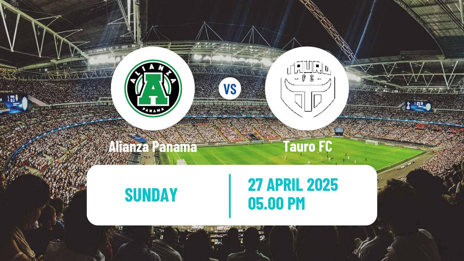 Soccer Liga Panamena de Futbol Alianza Panama - Tauro