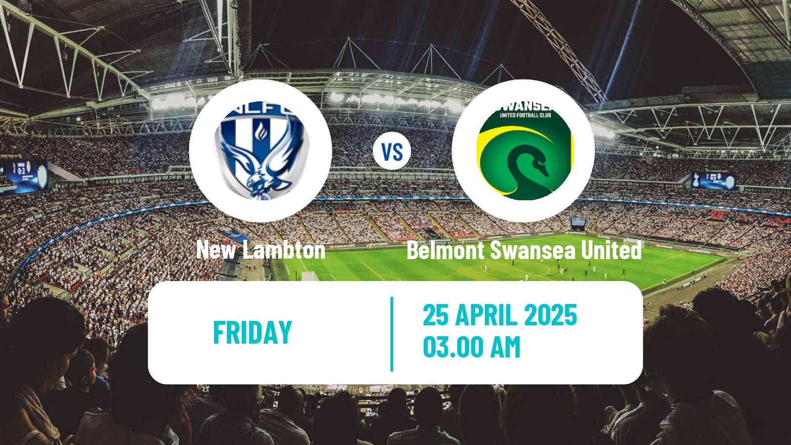Soccer Australian NPL Northern NSW New Lambton - Belmont Swansea United