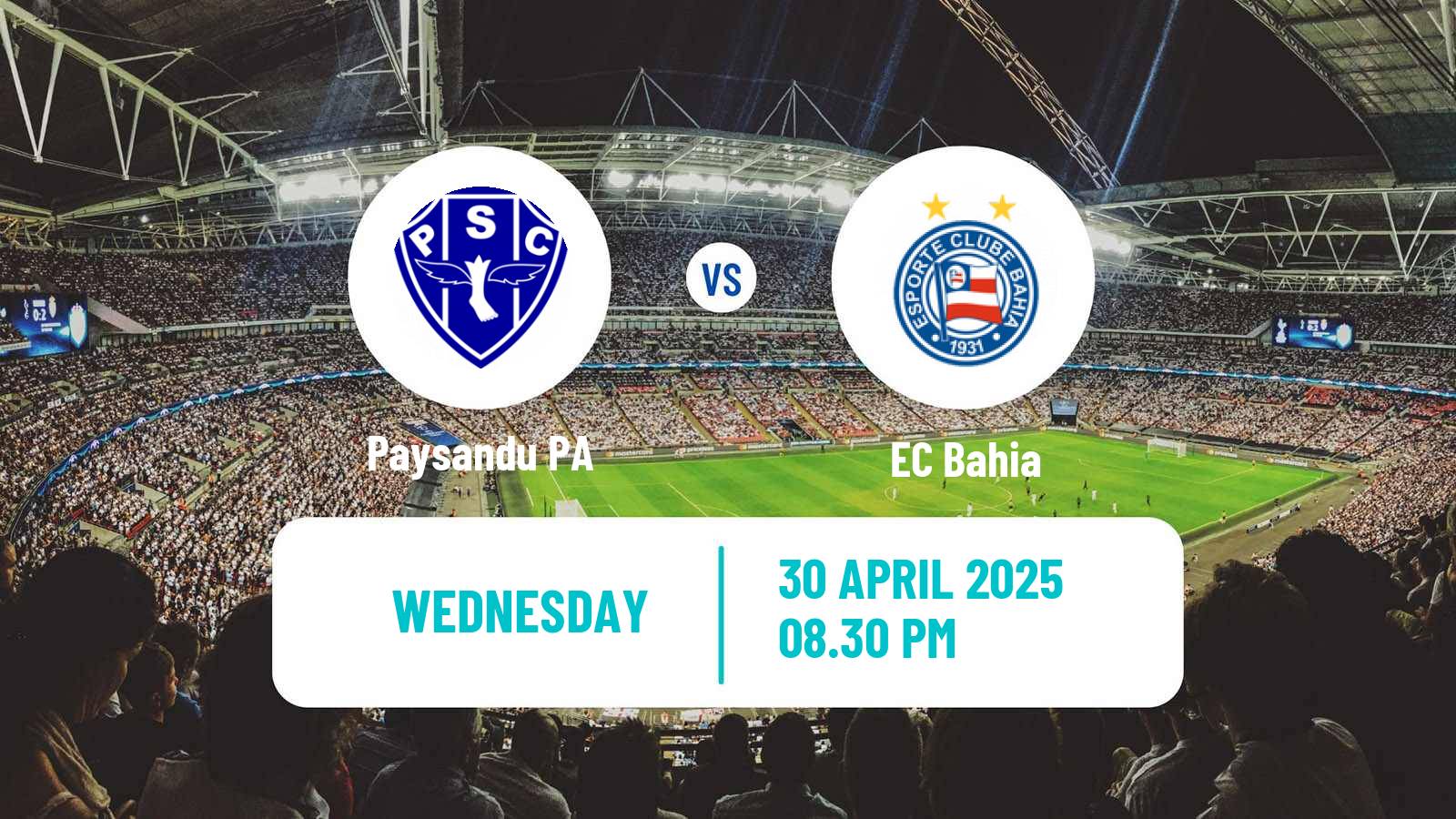 Soccer Copa do Brasil Paysandu - Bahia