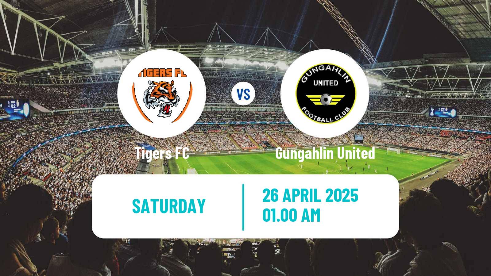 Soccer Australian NPL ACT Tigers FC - Gungahlin United