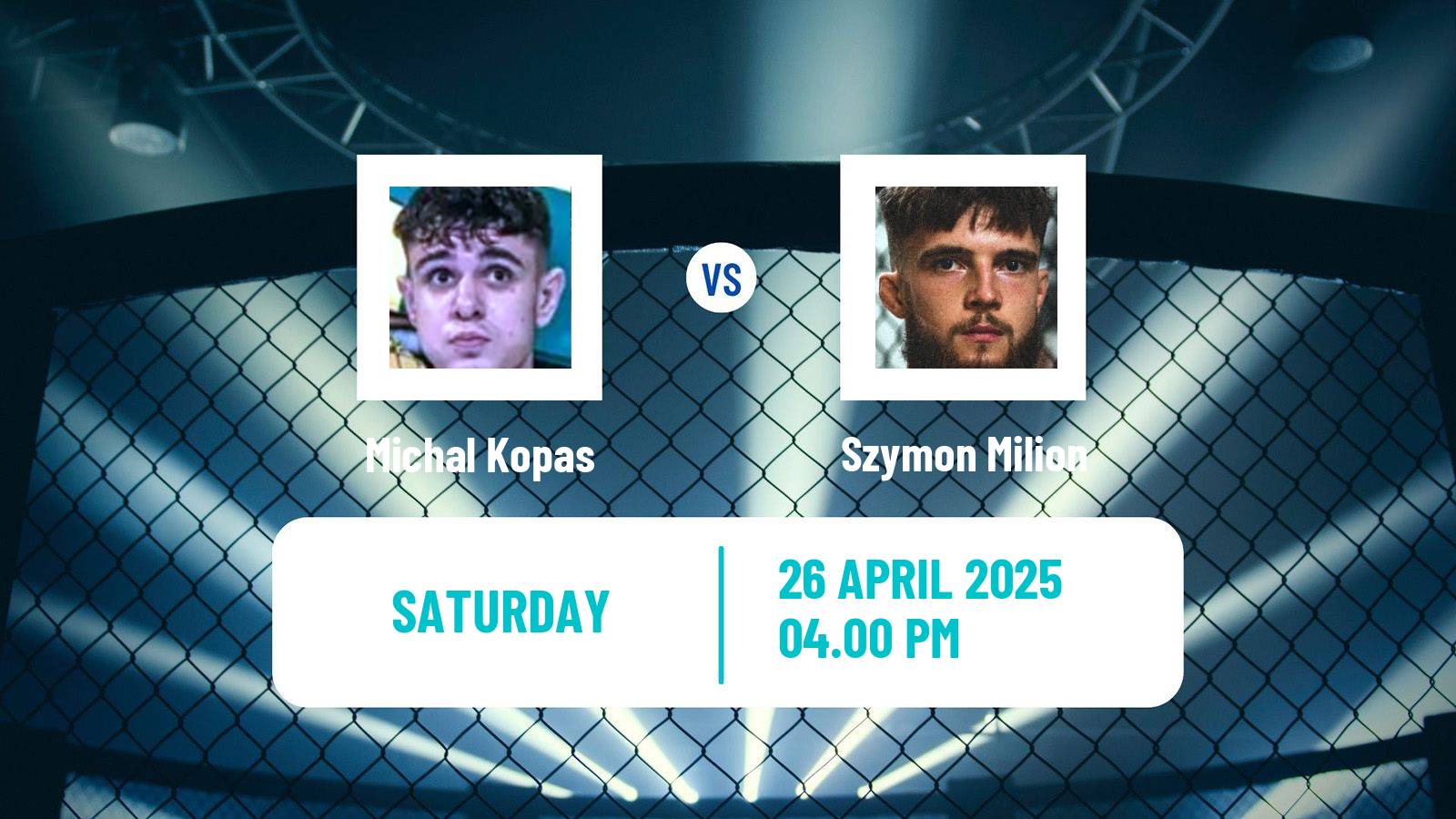 MMA Bantamweight Rfa Men Michal Kopas - Szymon Milion