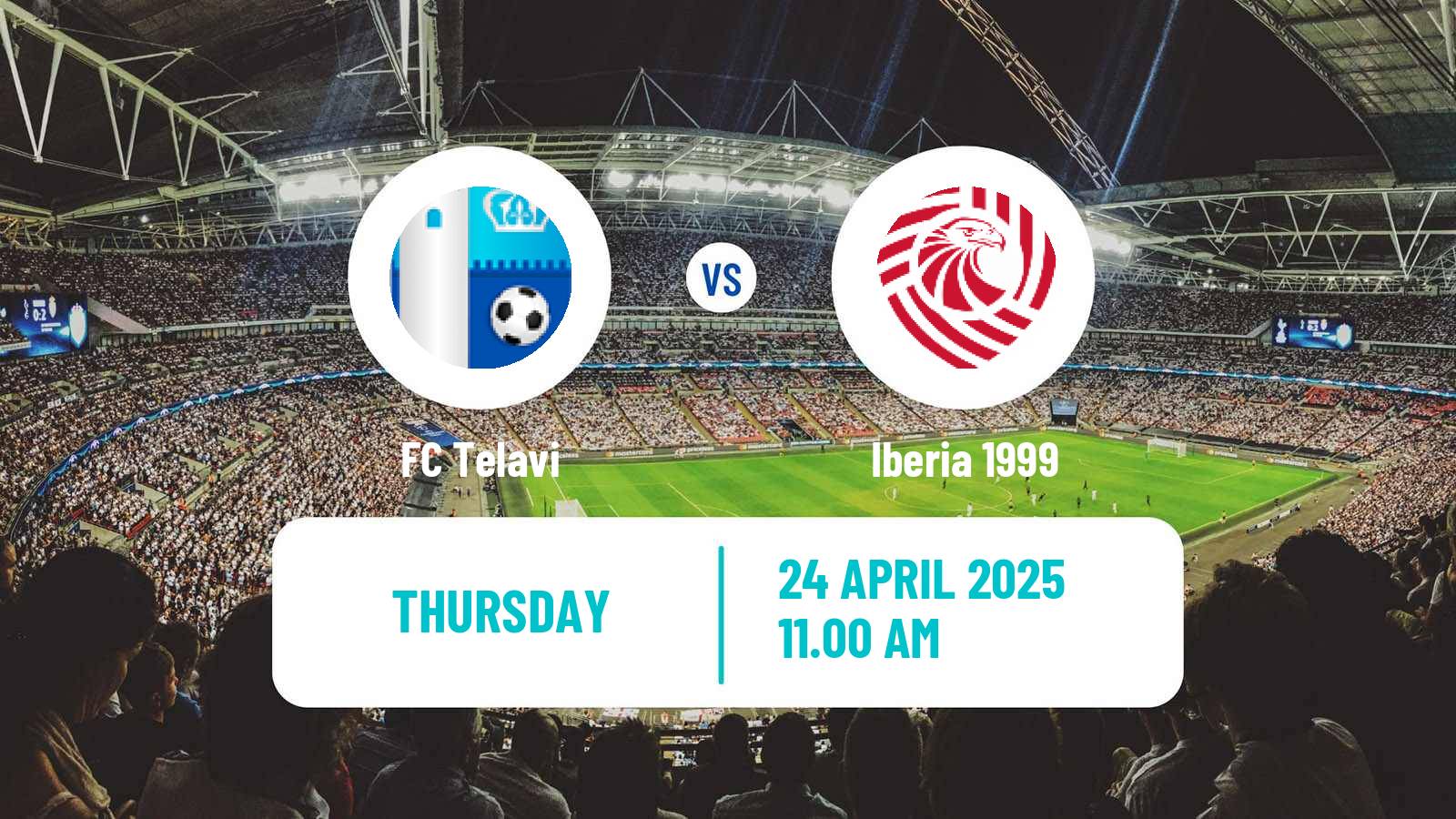 Soccer Georgian Erovnuli Liga Telavi - Iberia 1999