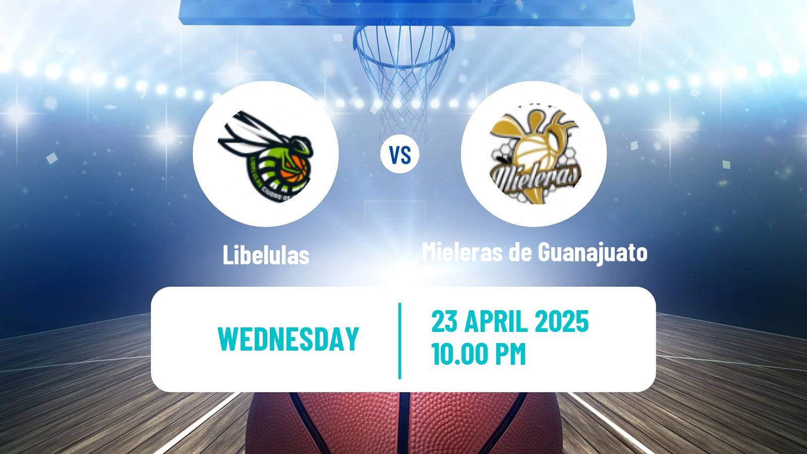 Basketball Mexican LMBPF Women Libelulas - Mieleras de Guanajuato