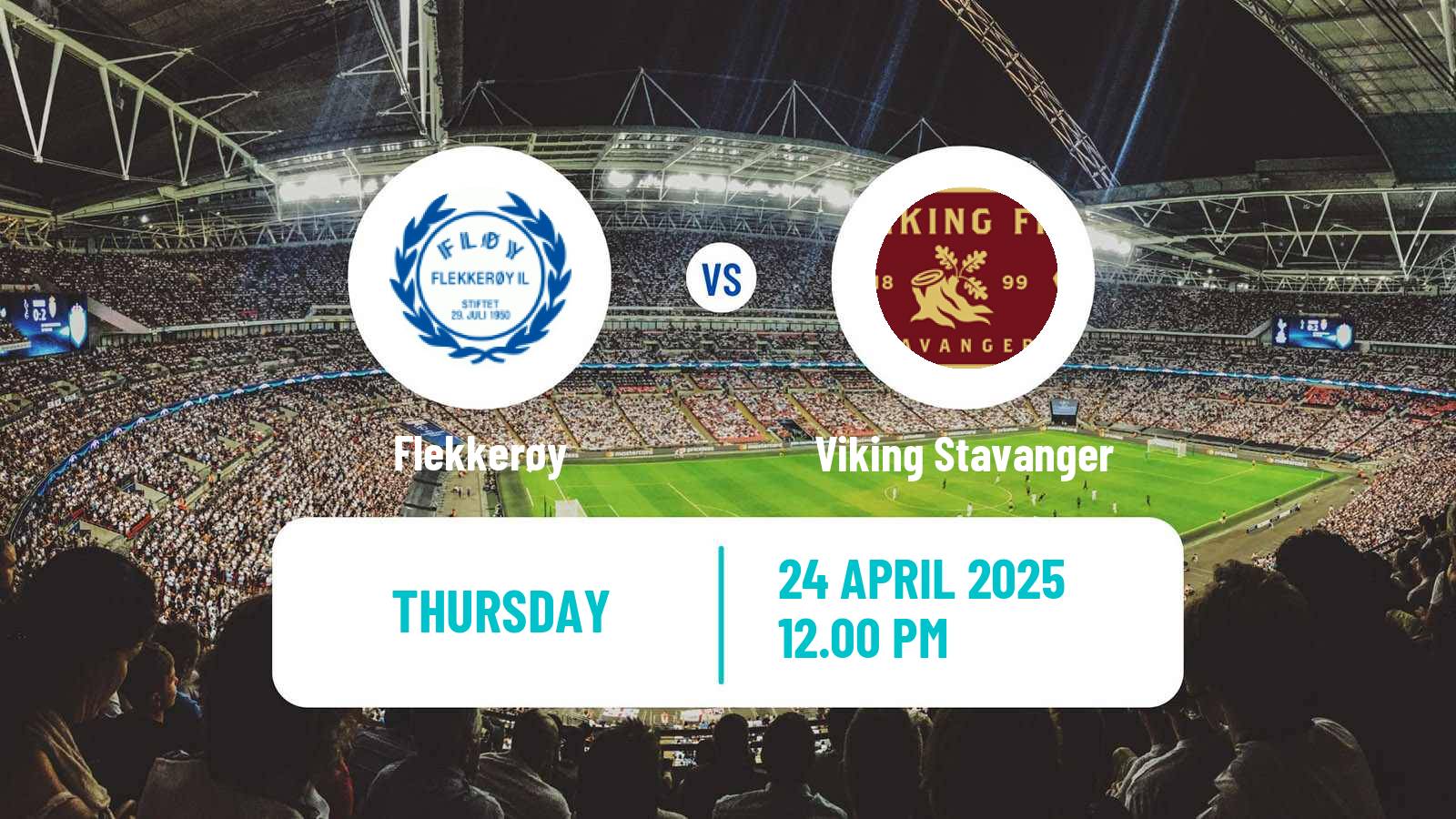Soccer Norwegian NM Cup Flekkerøy - Viking Stavanger