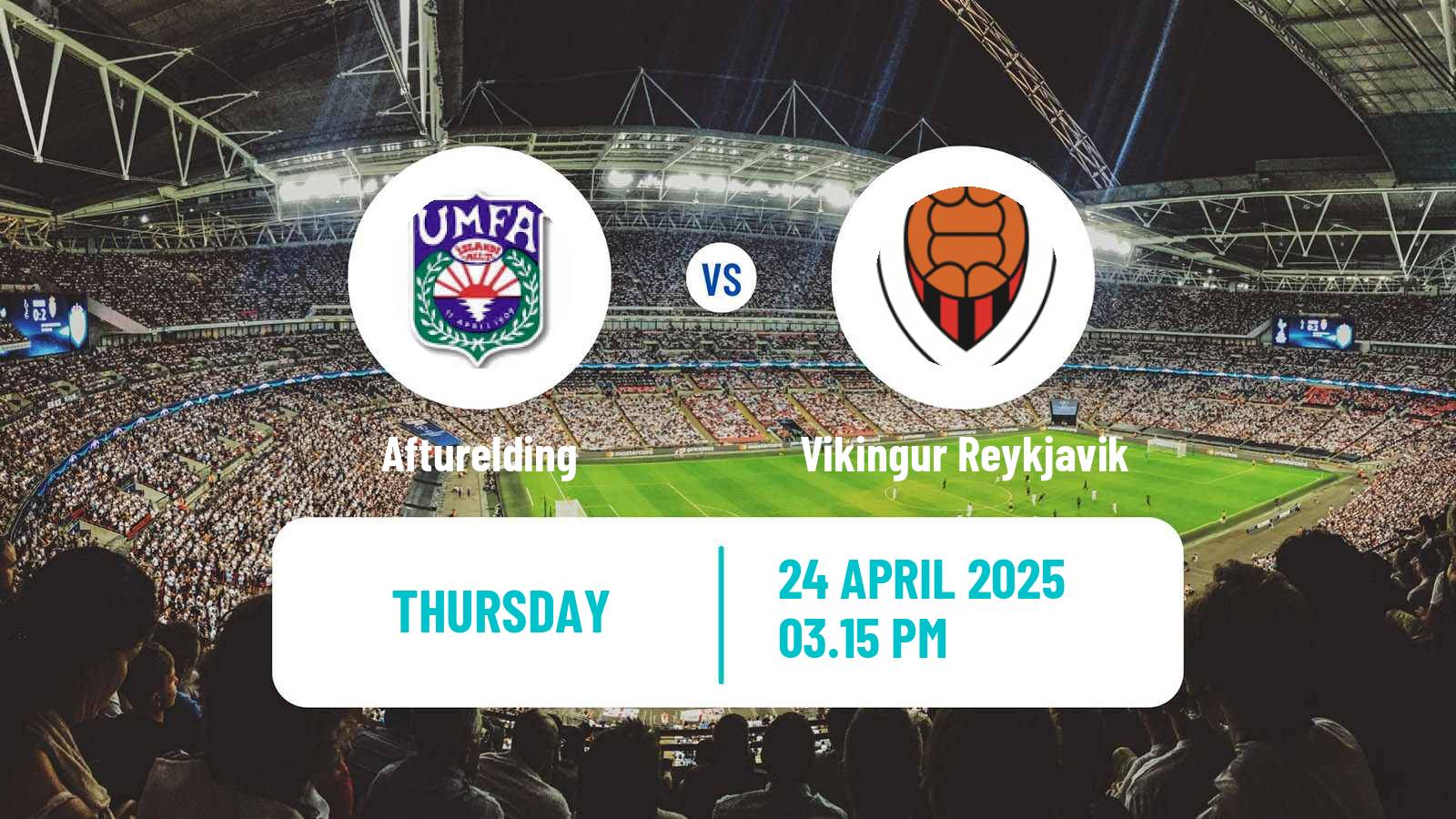 Soccer Icelandic Besta-deild karla Afturelding - Vikingur Reykjavik